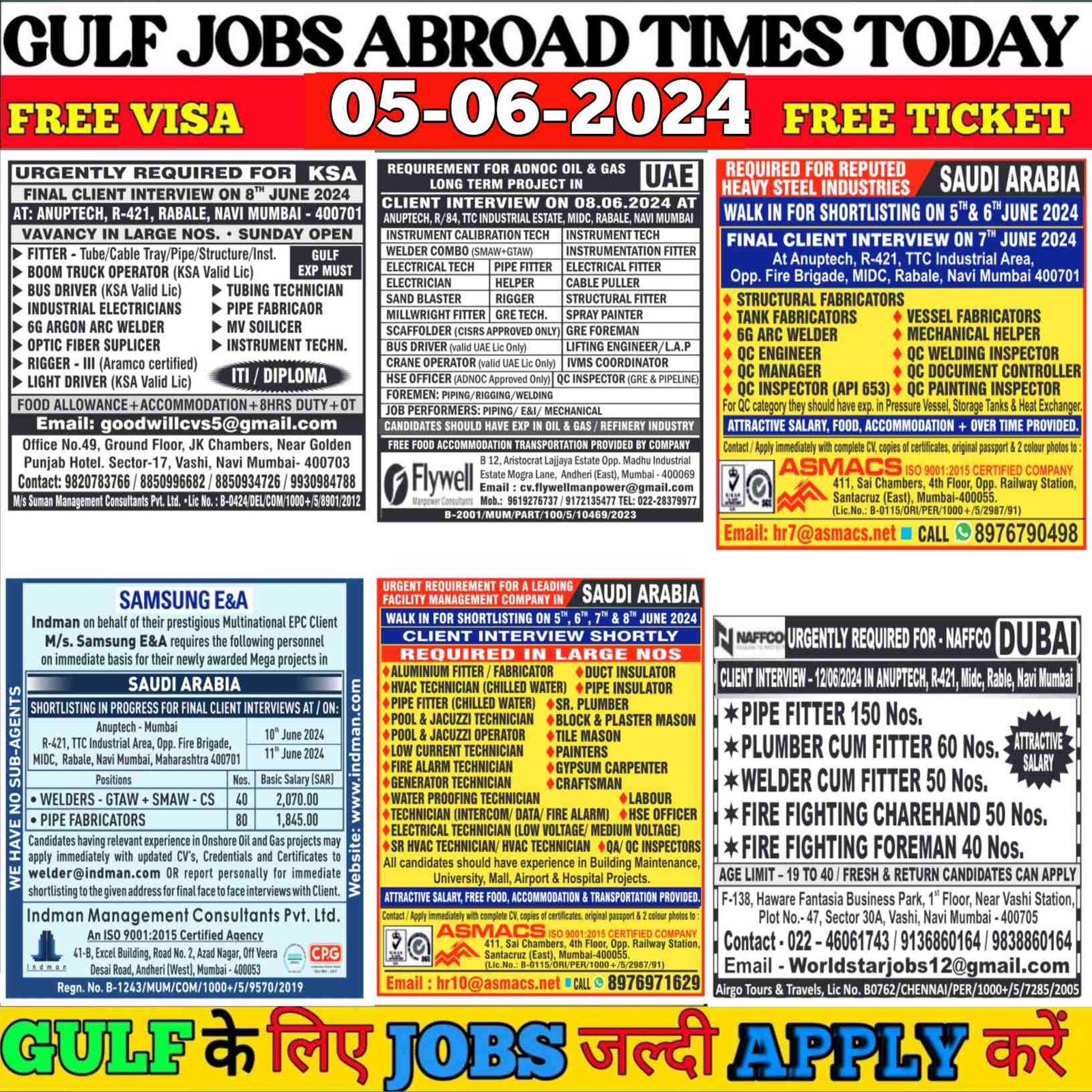 Urgent Abroad Job Opportunities: Your Guide to Gulf Jobs